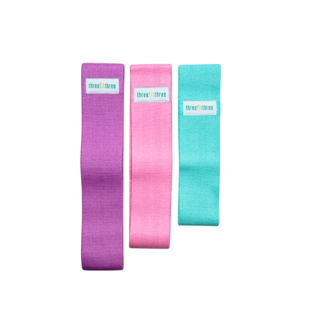 KIT BANDAS TELA COLORES x 3